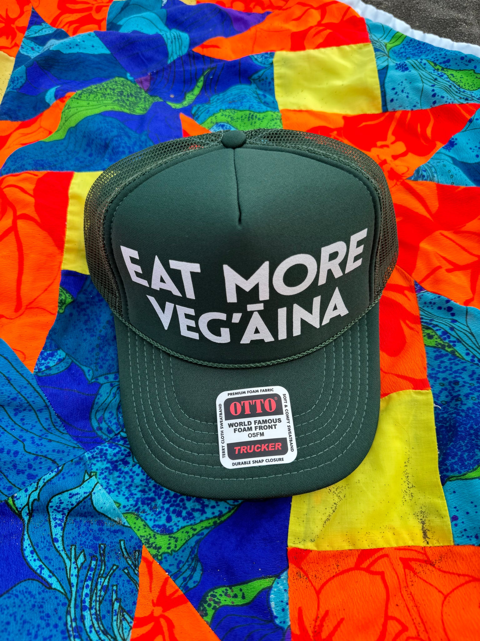 Inahat Eat More VegʻĀINA Hat – Hulalei Designs