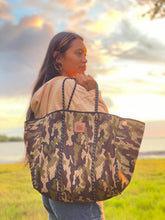 Load image into Gallery viewer, Deer and Camo Tote