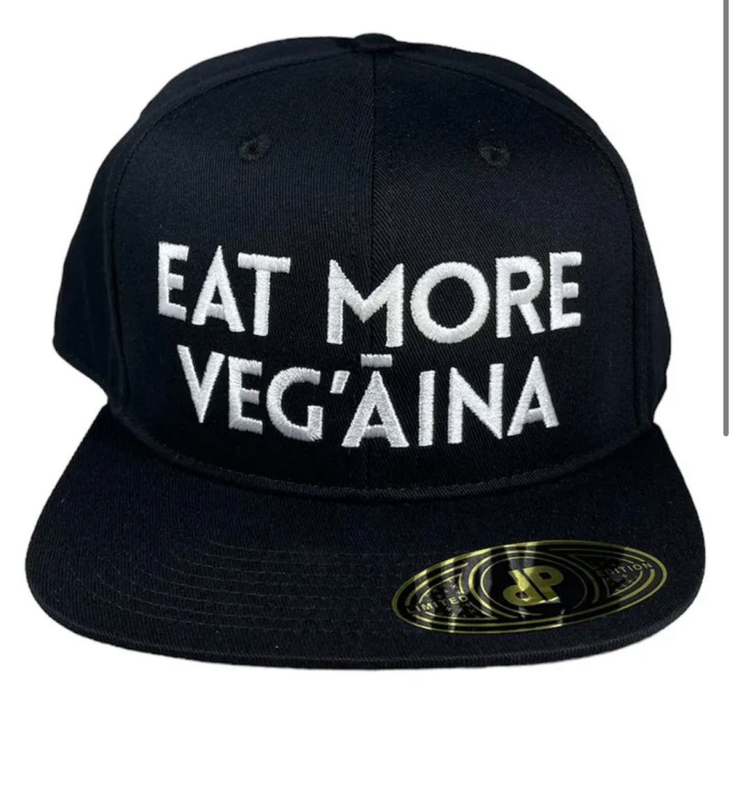 Eat More VegʻĀINA Flatbill Hat